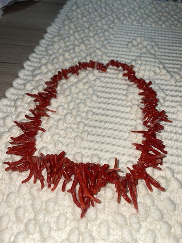 Collana corallo rosso - , a