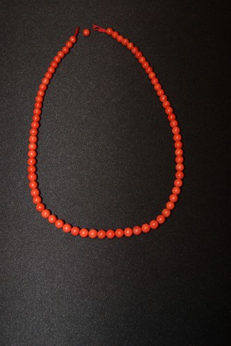 Collana perle corallo - collana,