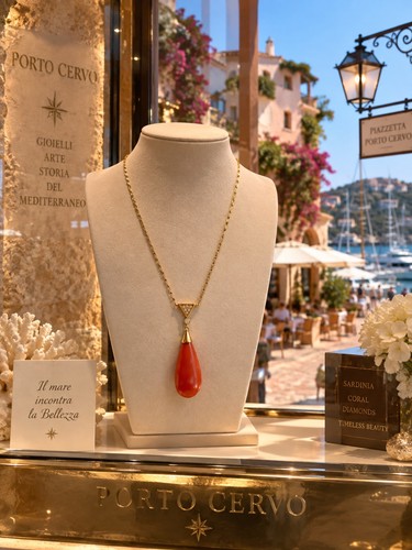 Collana oro e - collana, 18
