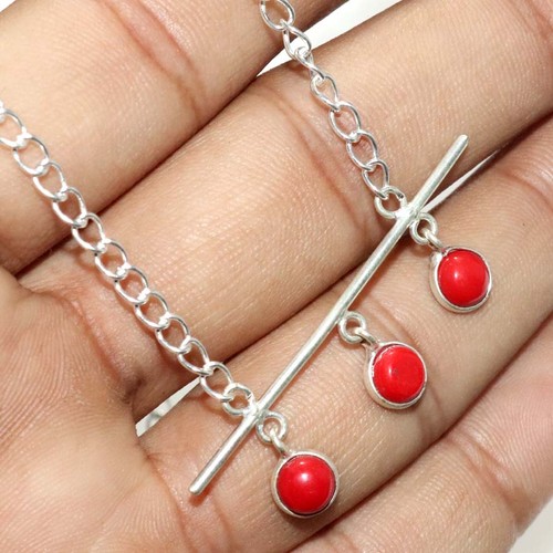 Graziosa collana corallo rosso - corallo,