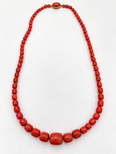 Collana girocollo corallo