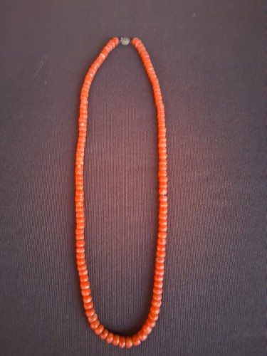 Vecchia collana corallo - vecchia,