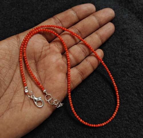 Collana con perle - , lisce