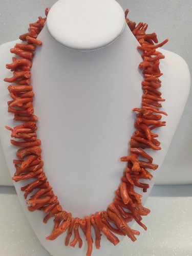 Collana corallo naturale - collana,