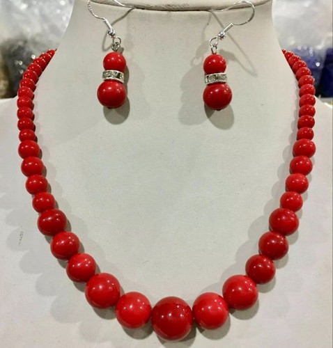 Parure collana orecchini vero