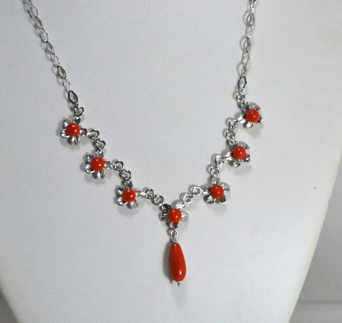 Collana argento rodiato - collana,