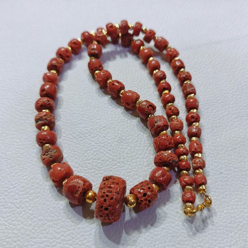 Collana perle corallo - perle,