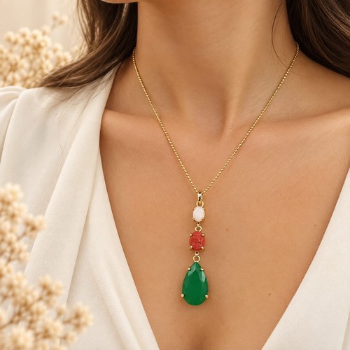 Collana argento 925 placcato - 925,