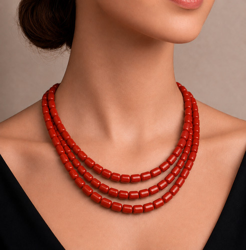 Collana fili con perline - fili,