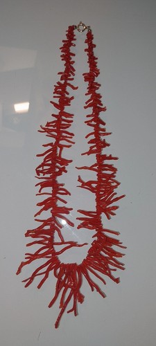 Collana corallo rosso - , a