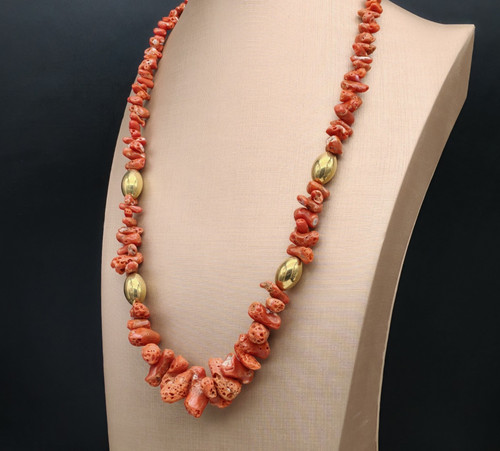 Collana donna corallo - , di