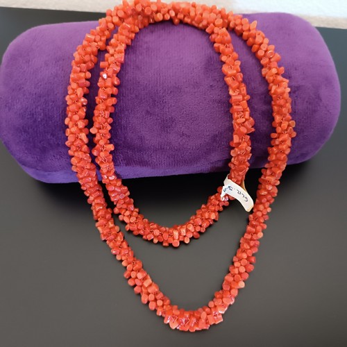 Collana corallo rosso - collana, di