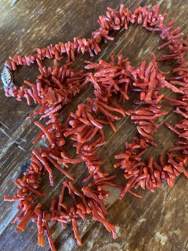 Collana corallo rosso - , a