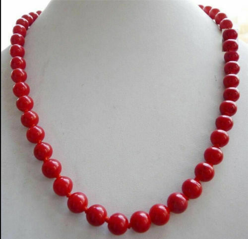Nuova collana corallo rosso - collana,