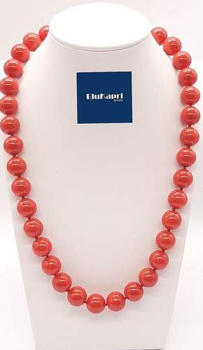 Collana donna sfere - donna, corallo