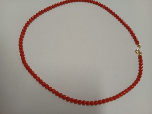Collana oro corallo di - oro,