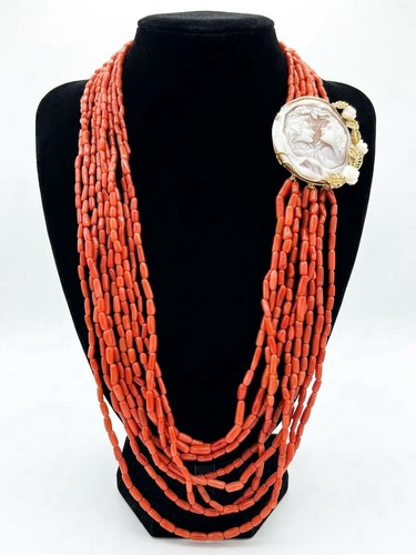Collana multifilo donna