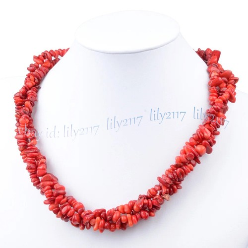 Collana file perle gemme - file,