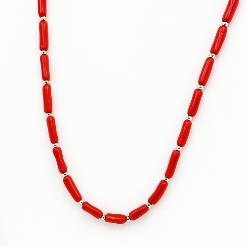 Collana corallo rosso