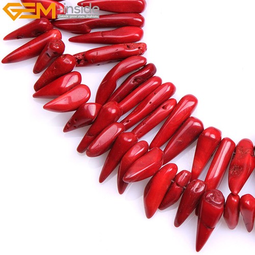 Ramo corallo rosso forato - ramo,
