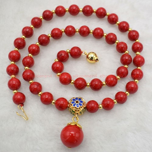 Arte collana corallo rosso - collana,