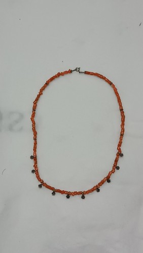 Collana corallo rosso opaco - , a