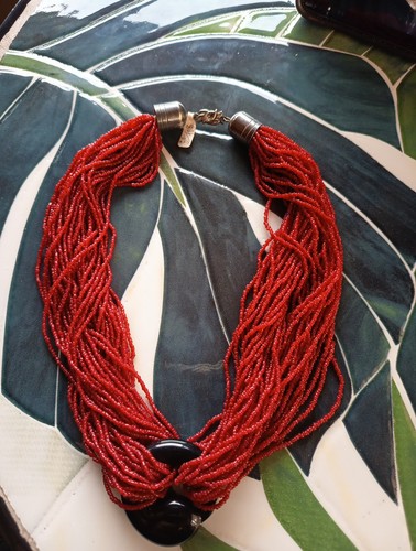 Collana corallo rosso - collana,